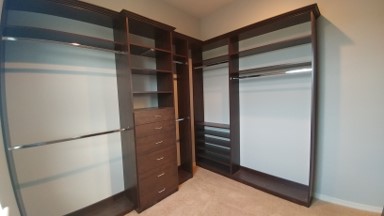 custom walk-in closet